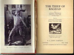 THE THIEF OF BAGDAD :: 1924 HB based on FAIRBANKS' Film Pic 2