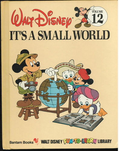 Lot of 2: Walt Disney FUN-TO-LEARN HBs SMALL WORLD SEASON HOLIDAYS 1983 Pic 1