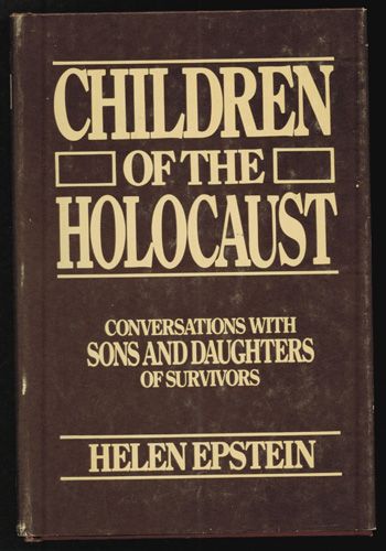 CHILDREN OF THE HOLOCAUST 1979 HB w/DJ 