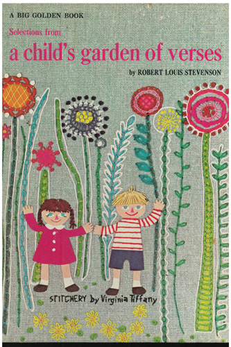 Selections from a child's garden of verses ROBERT LOUIS STEVENSON 1969 BIG GOLDEN BOOK Pic 1