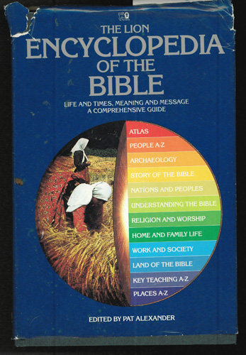 THE LION ENCYCLOPEDIA OF THE BIBLE 1986 HB W/DJ