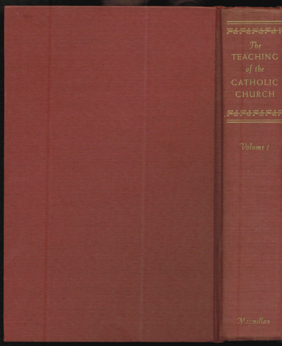 The Teaching of the Catholic Church 1949 HB