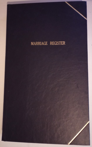 UNUSED :: Marriage Register HB