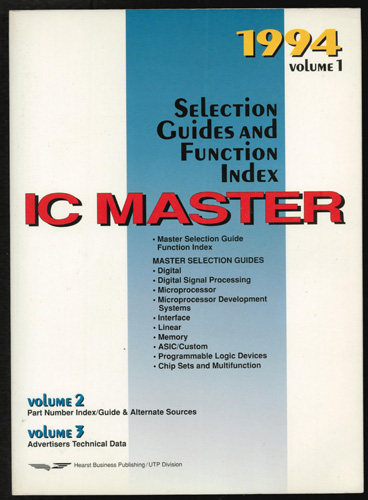 1994 IC MASTER 3 Volume Set Pic 1