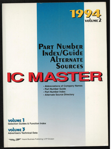 1994 IC MASTER 3 Volume Set Pic 2