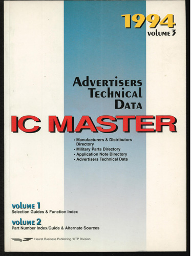 1994 IC MASTER 3 Volume Set