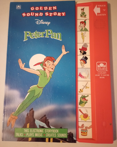  2 Disney Golden Sound Story Books: Aladdin & Peter Pan: Work Pic 3