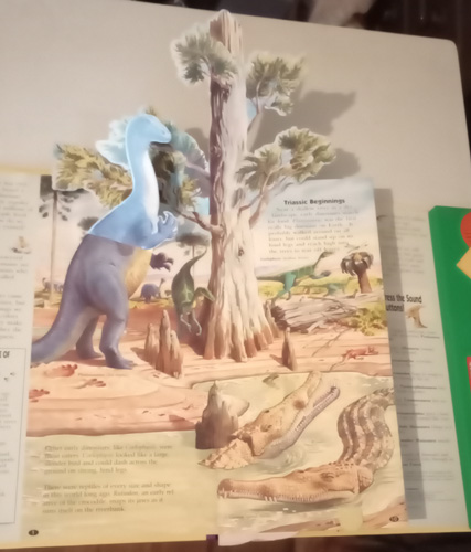 When Dinosaurs Roamed: Yes! Interactive Sound Pop-Up Book : Works Pic 4