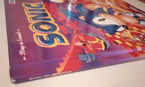  Sonic the Hedgehog Play-A-Sound Book Sega 1995: Works Pic 4