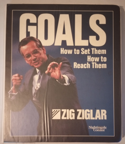 GOALS How to Set Them How to Reach Them ZIG ZIGLAR 6 Cassettes Pic 1