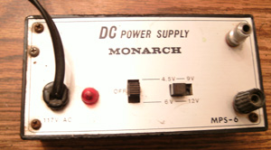 MONARCH MPS-6 DC Power Supply Pic 2