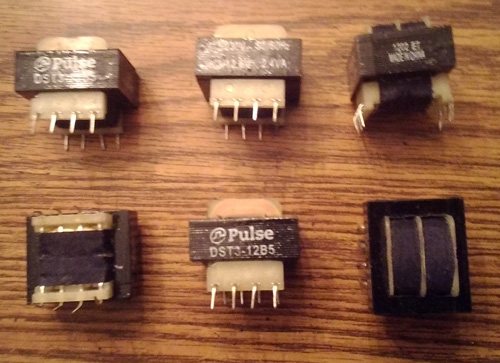 Lots of 6: Pulse DST3-12B5 Transformers