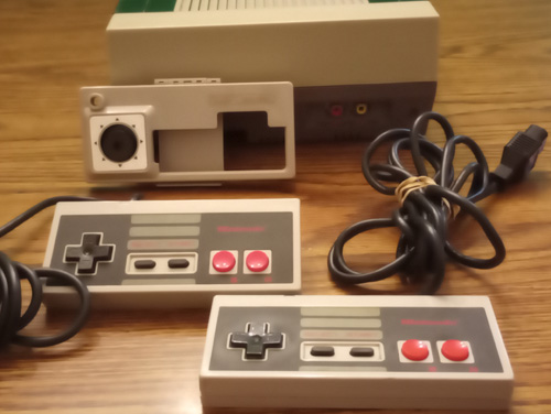 NES 8-bit Vintage Nintendo System with Cables Pic 6