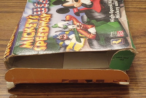 Mickey's USA Speedway Nintendo N64 Game, Box, Manual Pic 5