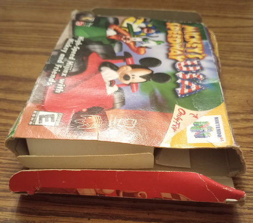 Mickey's USA Speedway Nintendo N64 Game, Box, Manual Pic 6